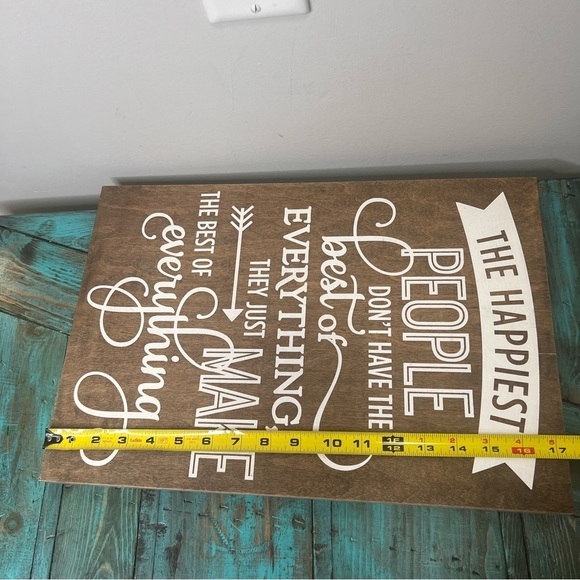 Handmade Rustic Wooden Sign - Picture 7 of 7